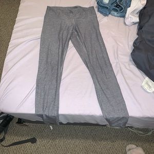 Gray lulu lemon wunder under pant